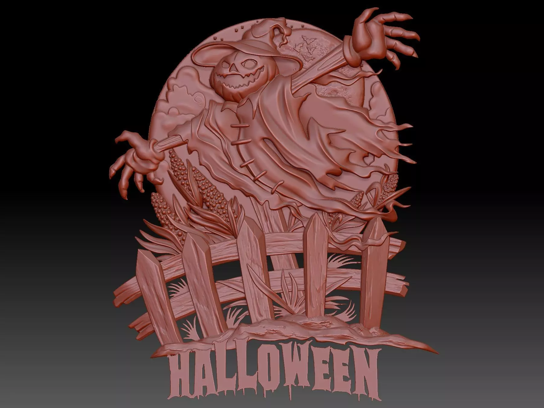 Halloween 3D print model