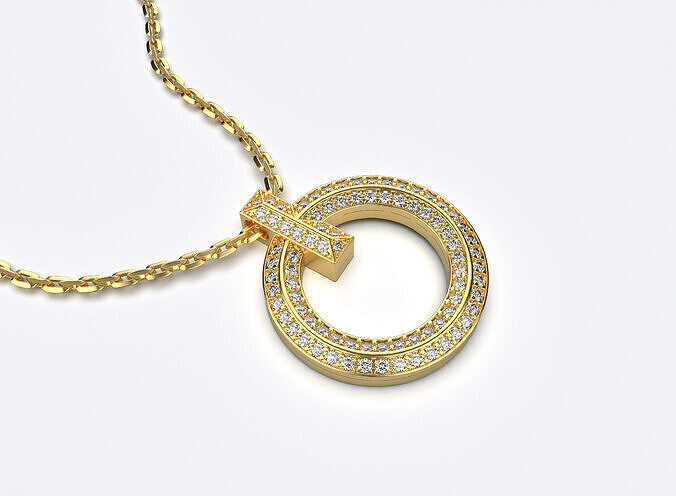 Tiffany Pendant 3D print model