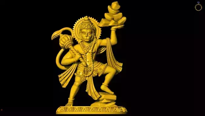 Hanuman 3D Model