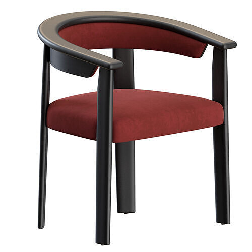 Afra Chair by Baxter 3D model