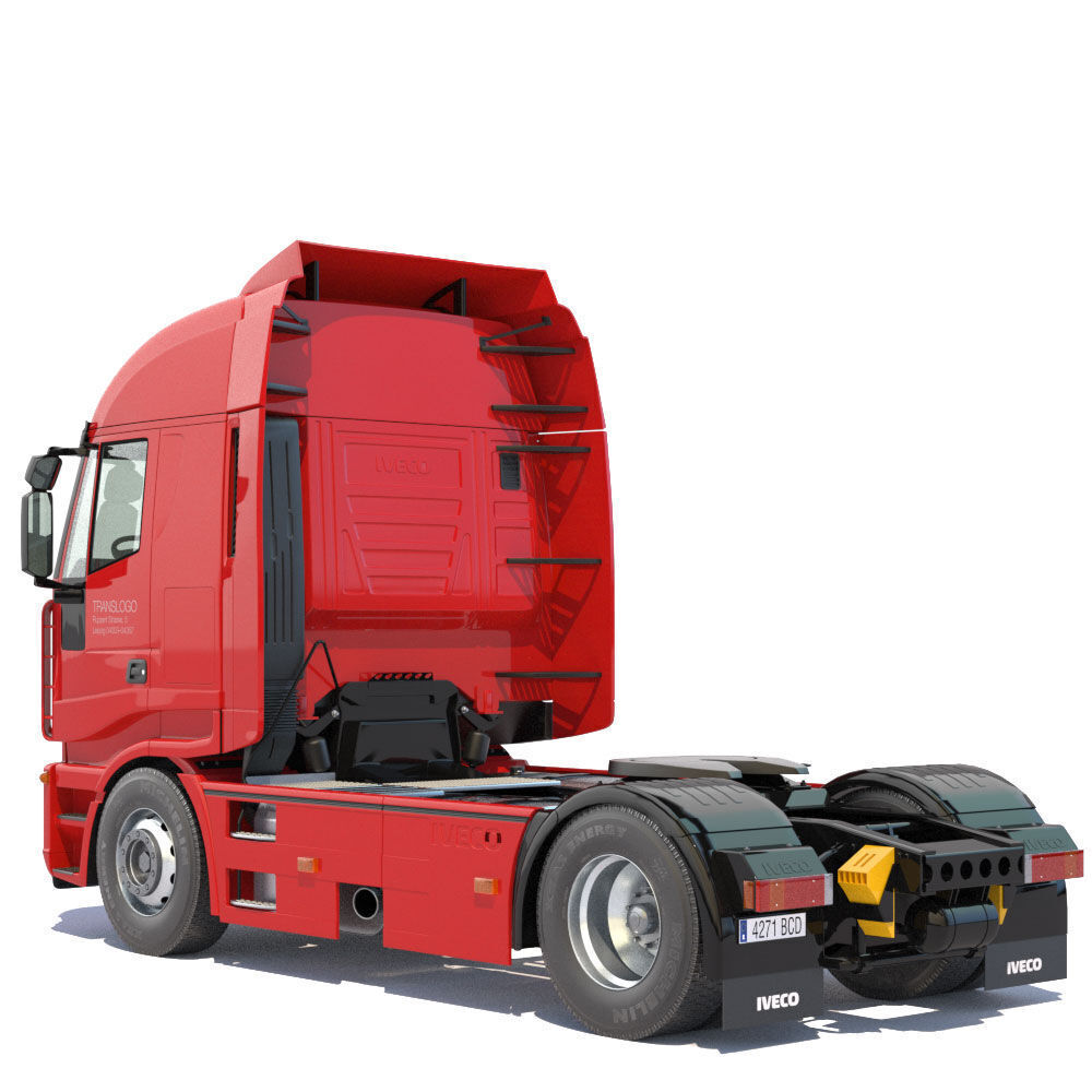 IVECO Stralis Dump Truck 3D model_11