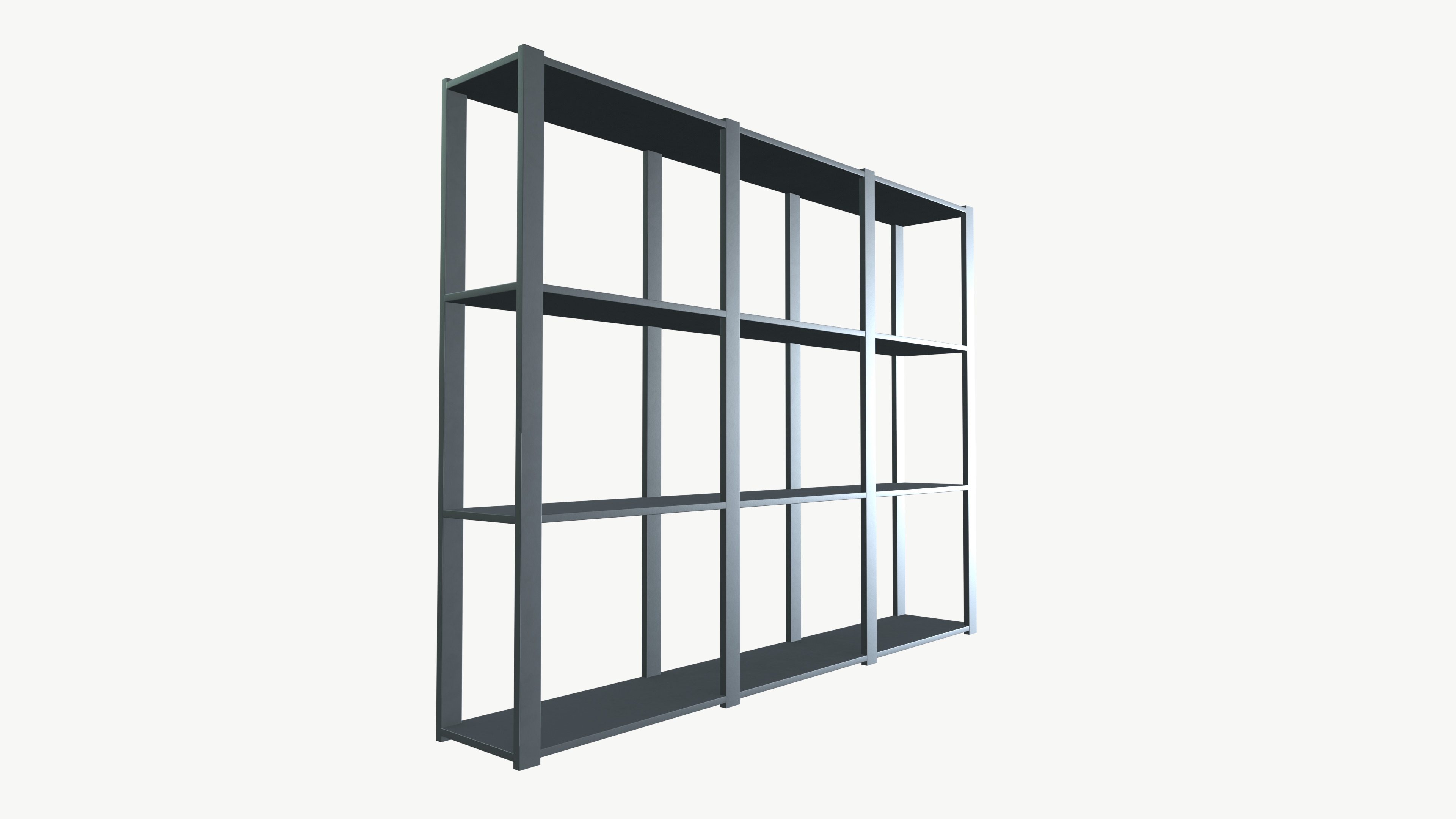 Industrial Rack 3D model_5