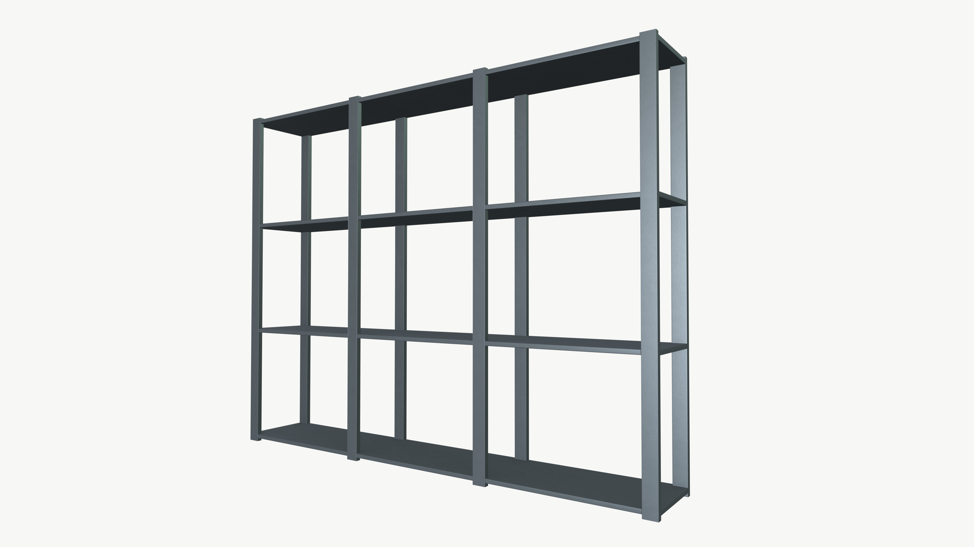 Industrial Rack 3D model_3