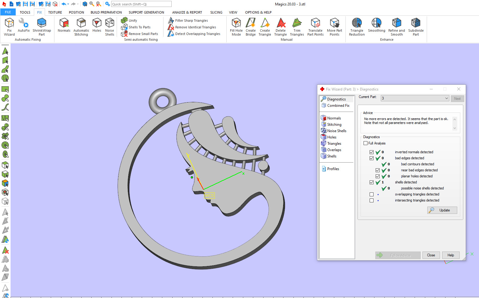 Pendants in the form of zodiac signs zodiac meidan 3D print model_9