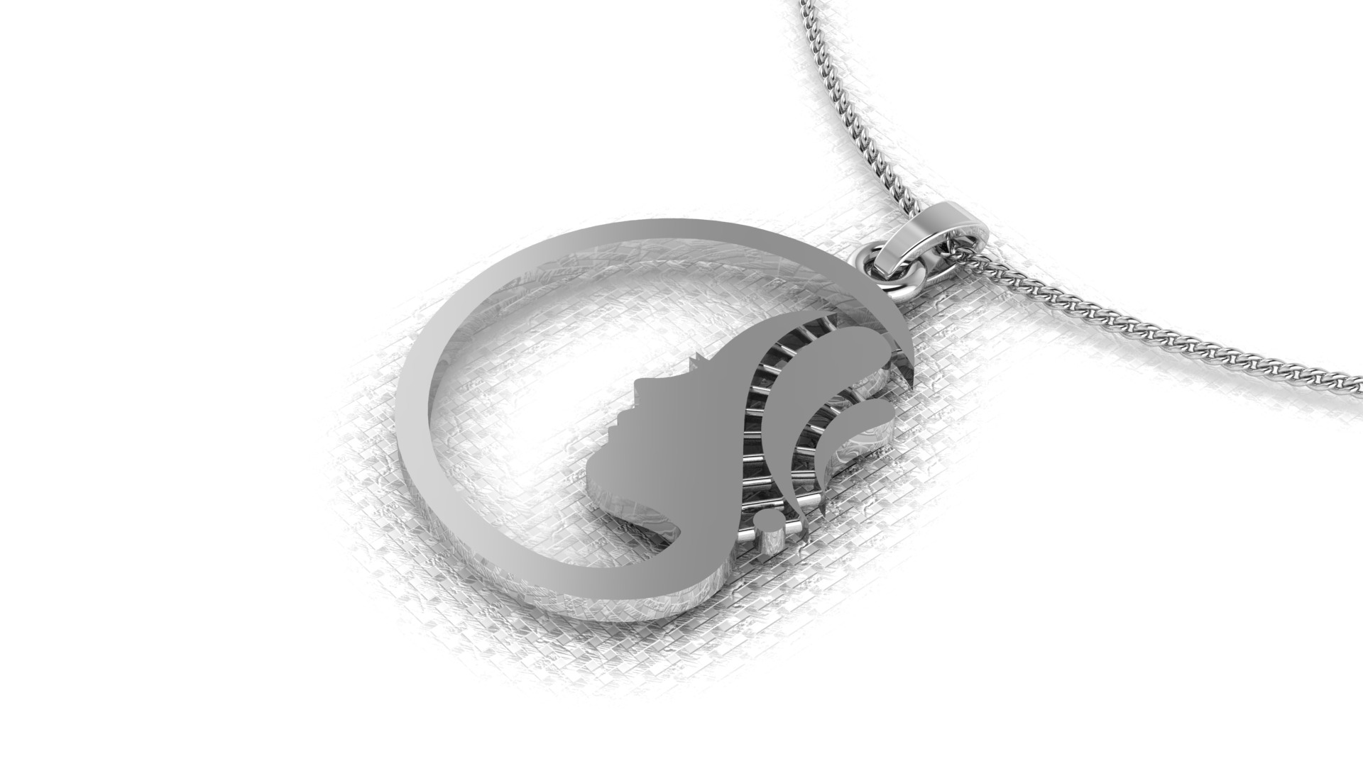 Pendants in the form of zodiac signs zodiac meidan 3D print model_4