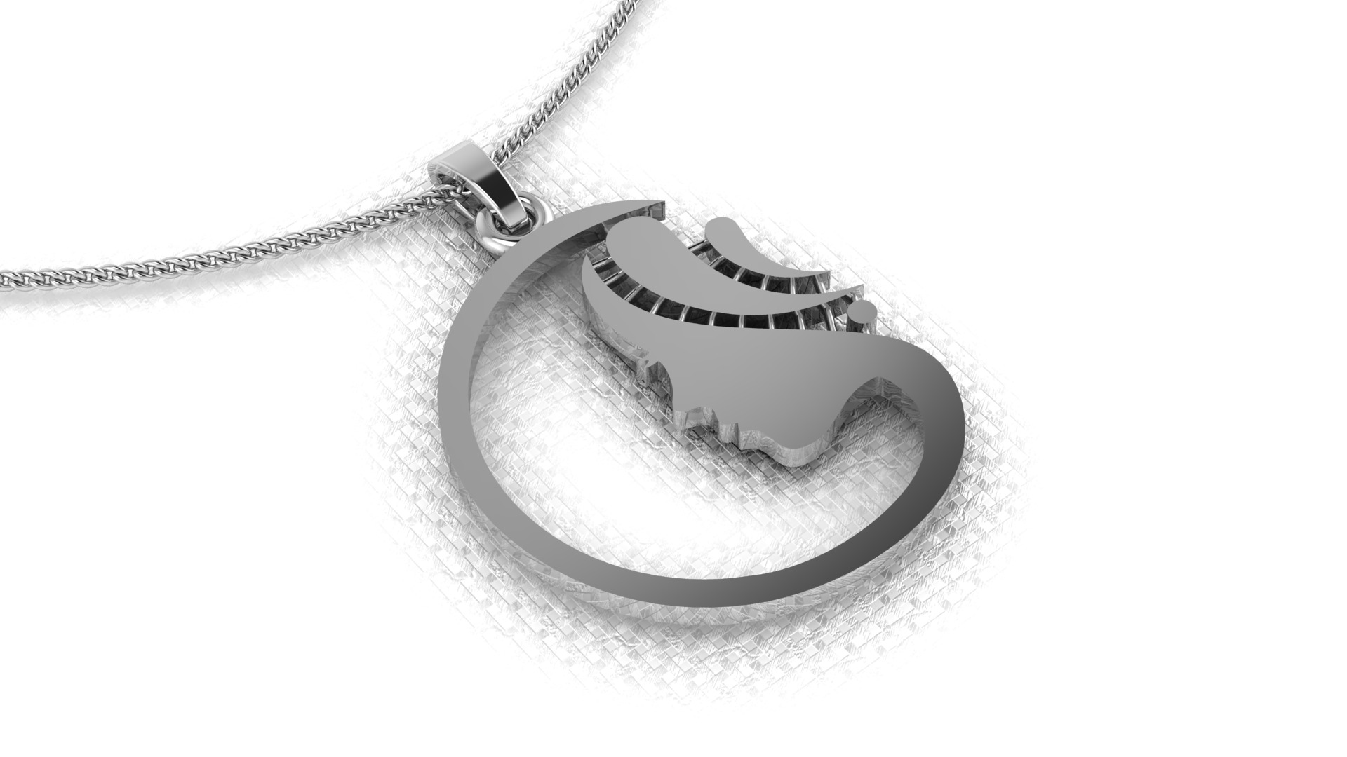 Pendants in the form of zodiac signs zodiac meidan 3D print model_3