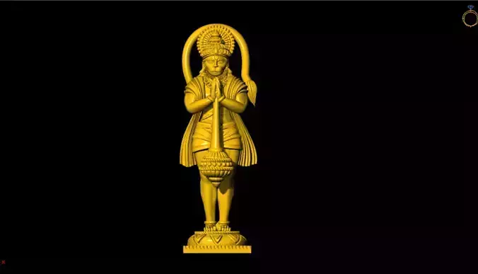 Hanuman 3d model