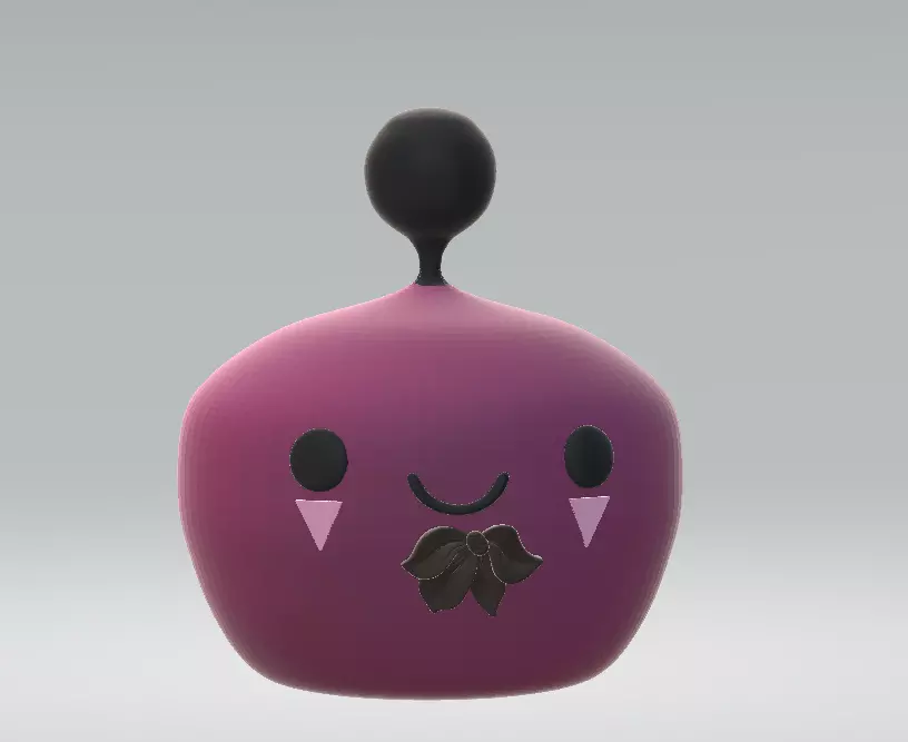 Cute berry character 3D print model