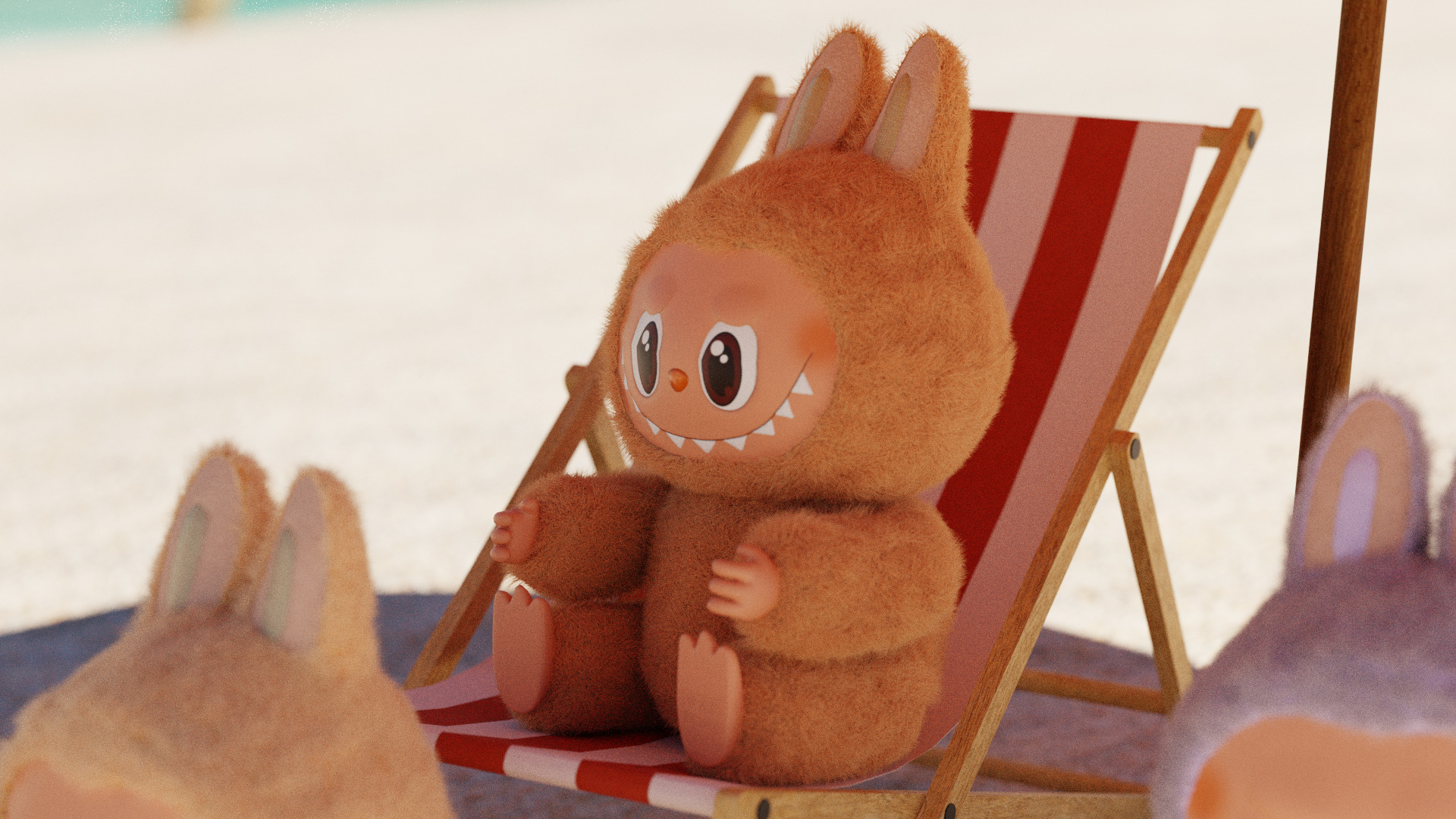 Labubu The Monsters Low-poly 3D model_32