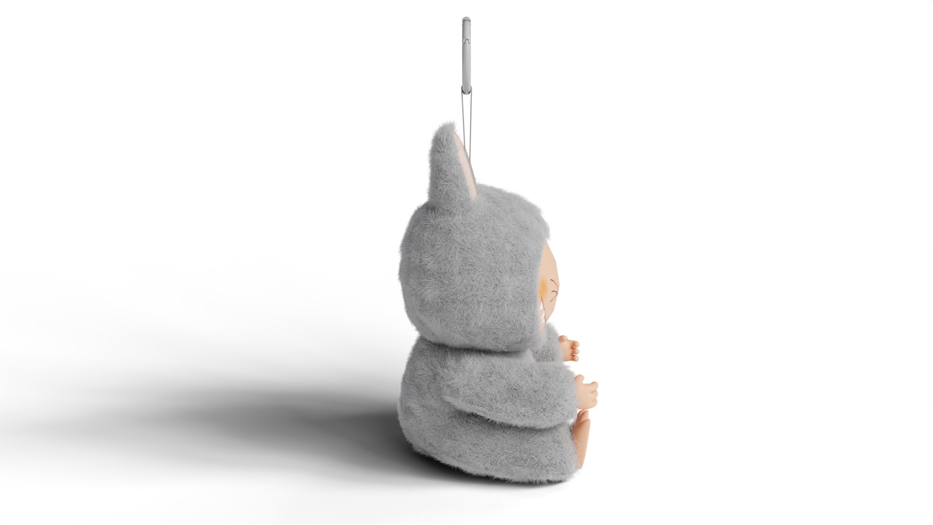 Labubu The Monsters Low-poly 3D model_4