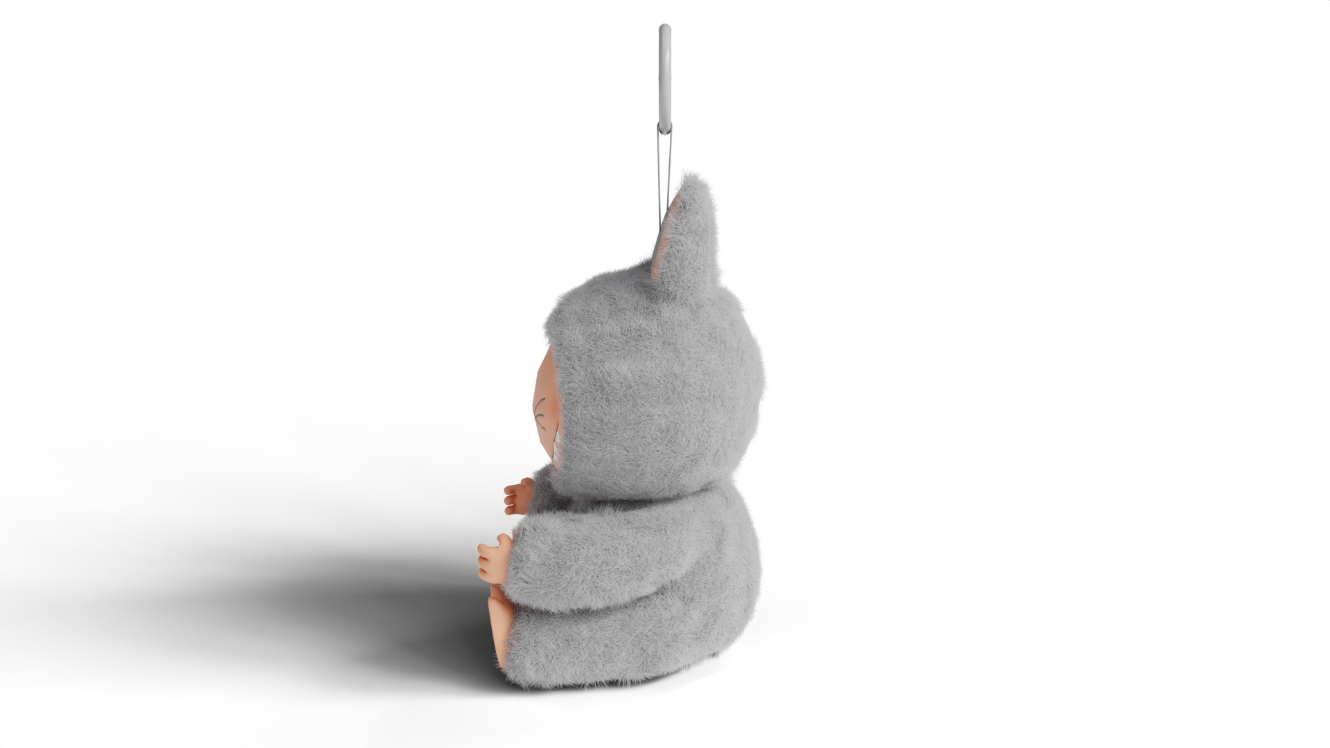 Labubu The Monsters Low-poly 3D model_6