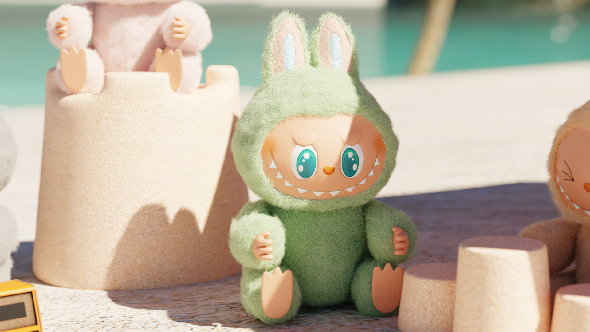 Labubu The Monsters Low-poly 3D model_20