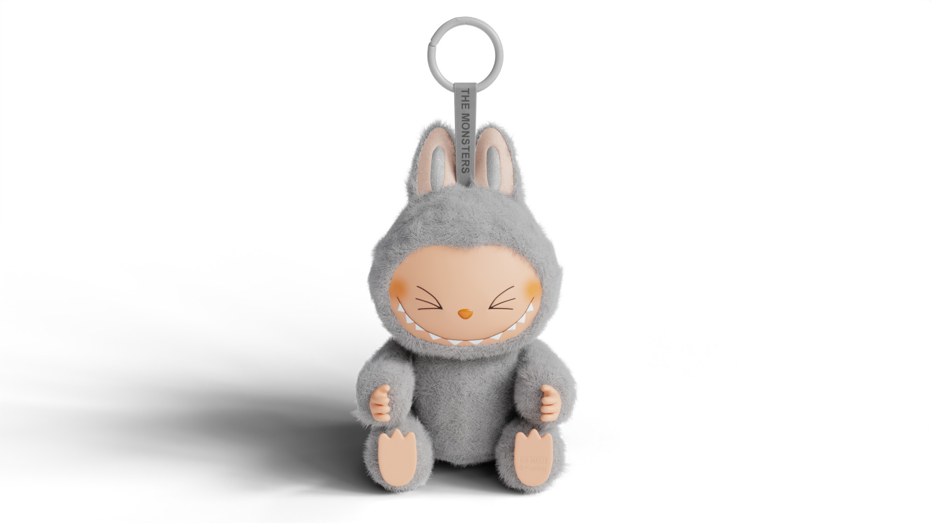 Labubu The Monsters Low-poly 3D model_3