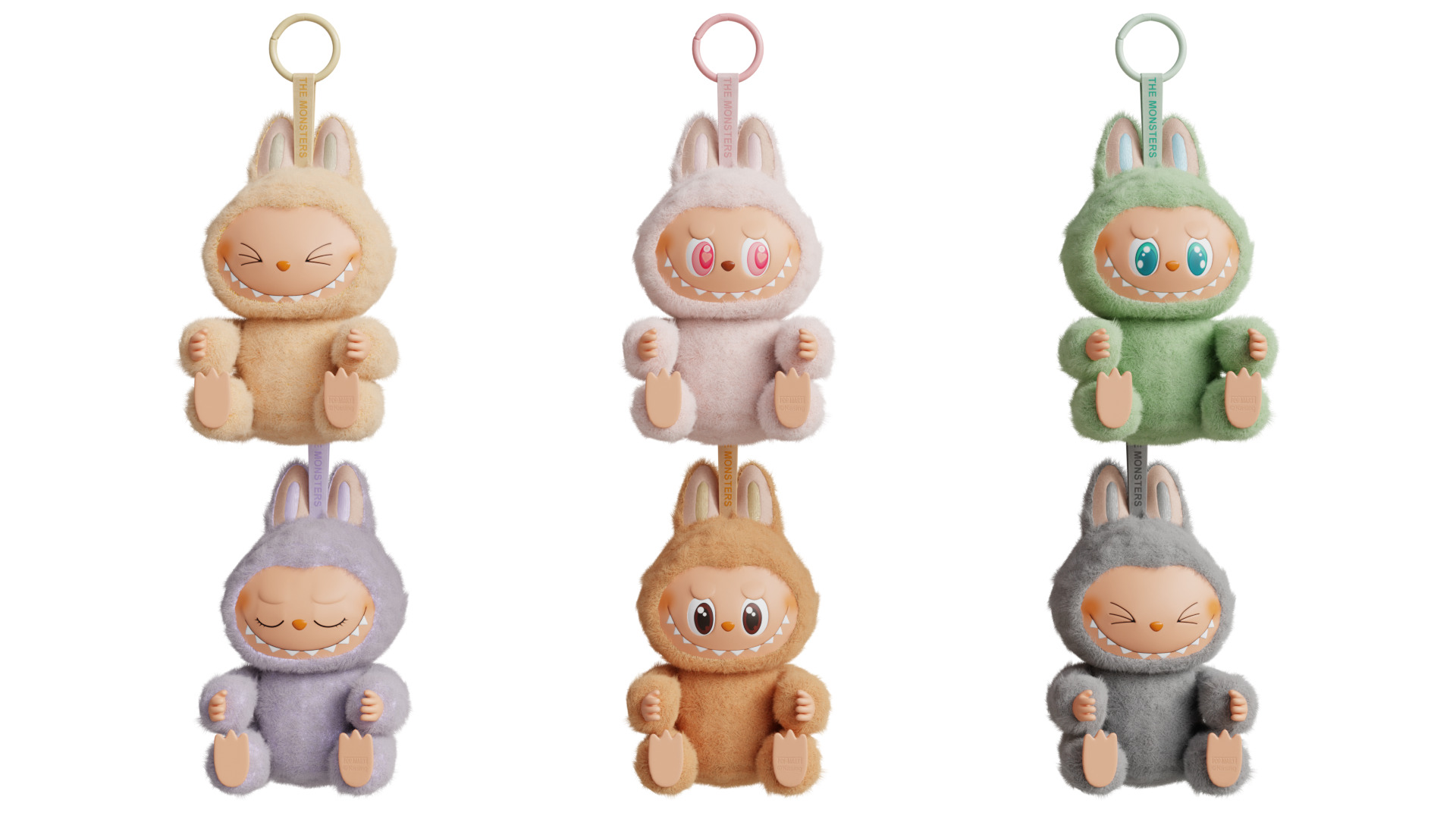 Labubu The Monsters Low-poly 3D model_1