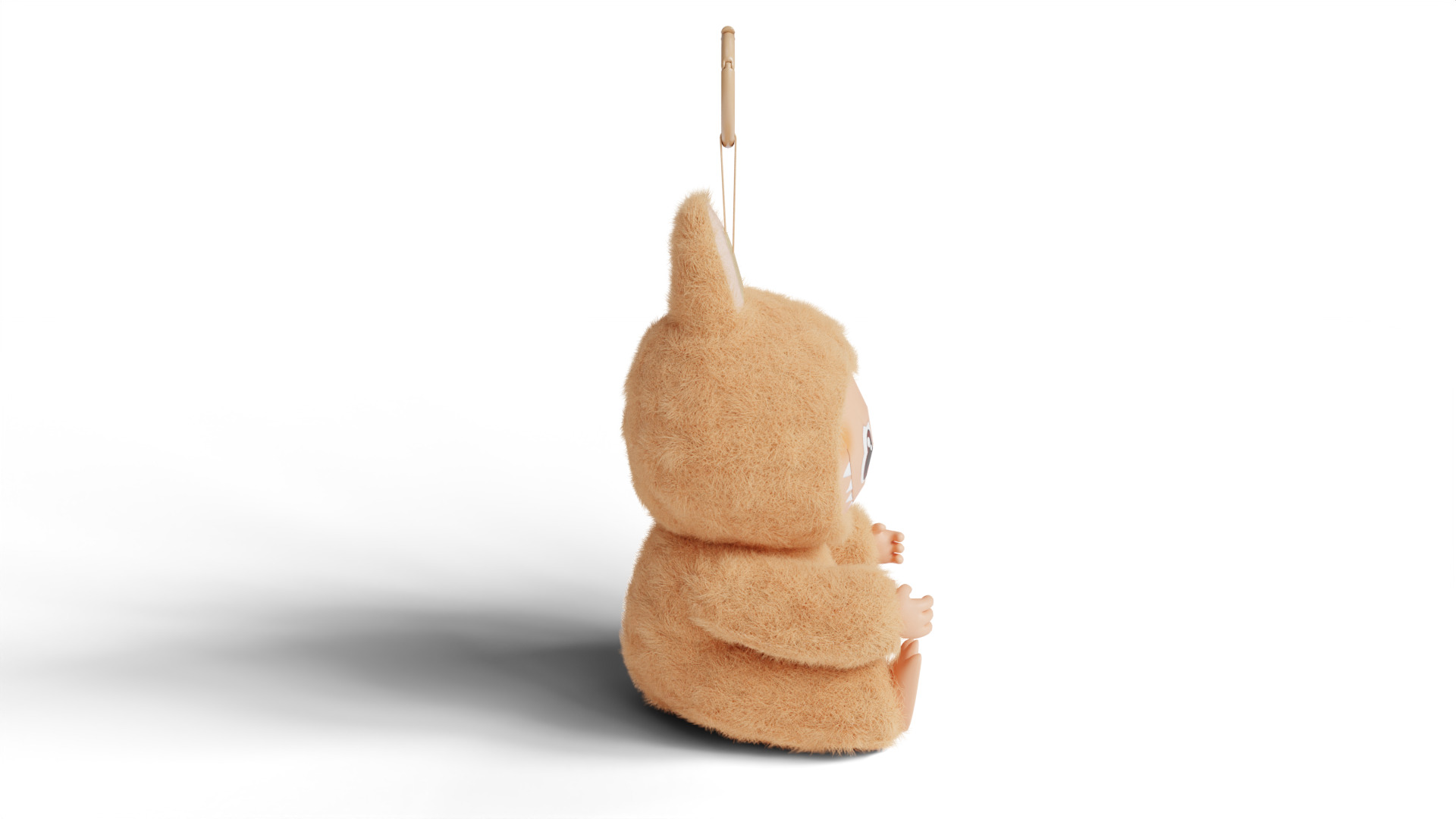 Labubu The Monsters Low-poly 3D model_34