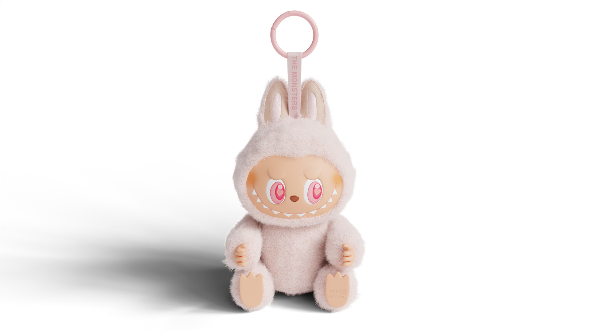 Labubu The Monsters Low-poly 3D model_9