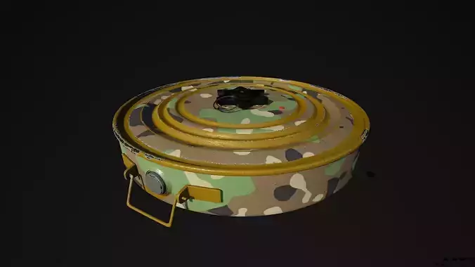 Anti-tank mine TM46 woodland color