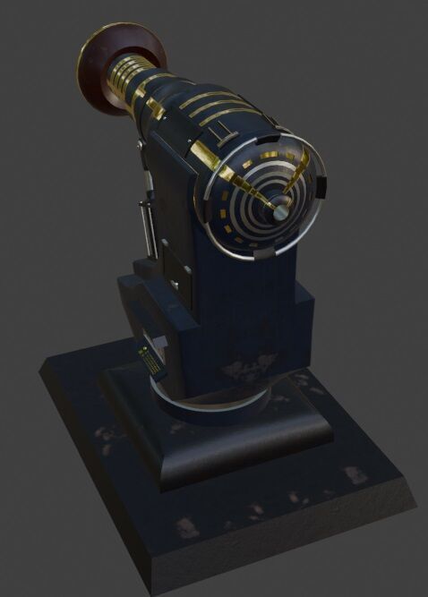 TD Tower 005L Low-poly 3D model_3