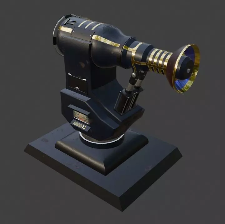 TD Tower 005L Low-poly 3D model_0