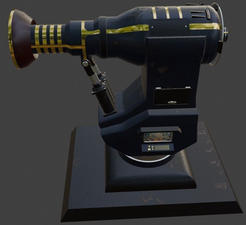 TD Tower 005L Low-poly 3D model_2