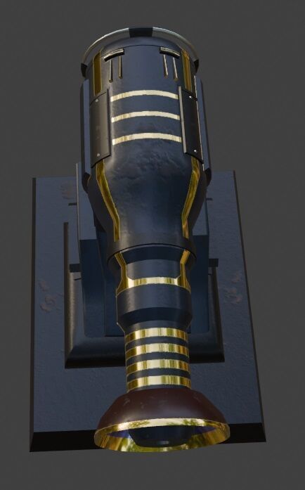 TD Tower 005L Low-poly 3D model_5