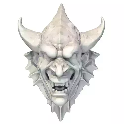 Gargoyle Head 13 3D print model
