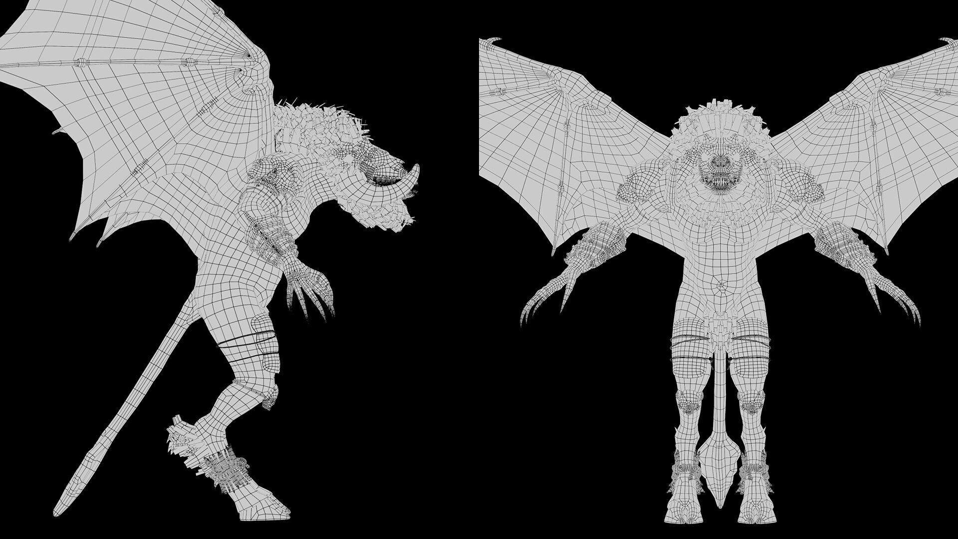 Bloodmoon Low-poly 3D model_42