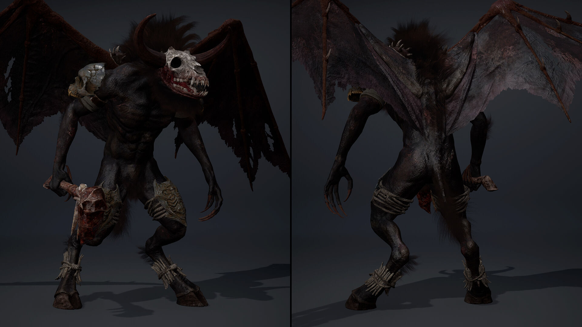 Bloodmoon Low-poly 3D model_20