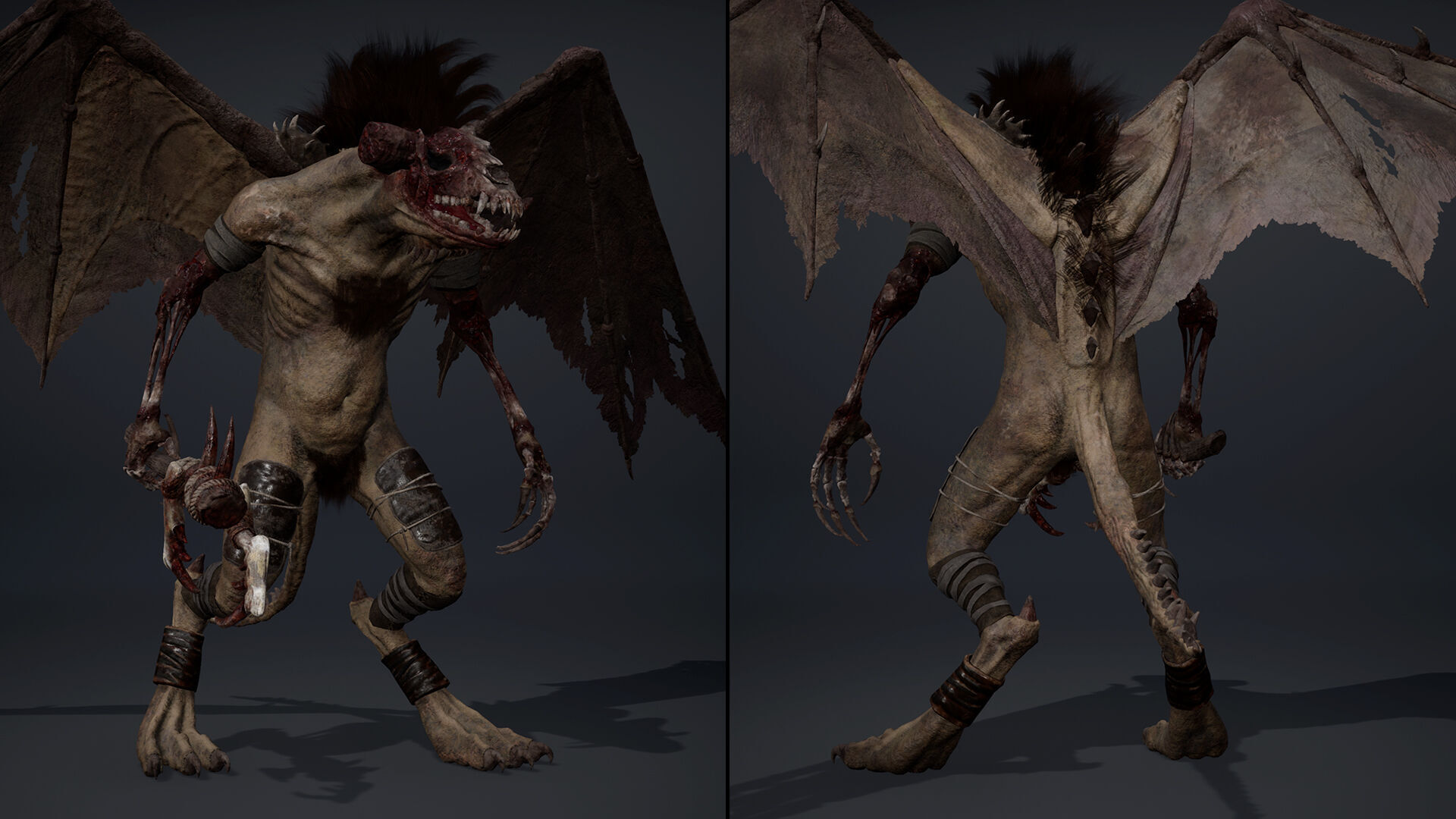 Bloodmoon Low-poly 3D model_31