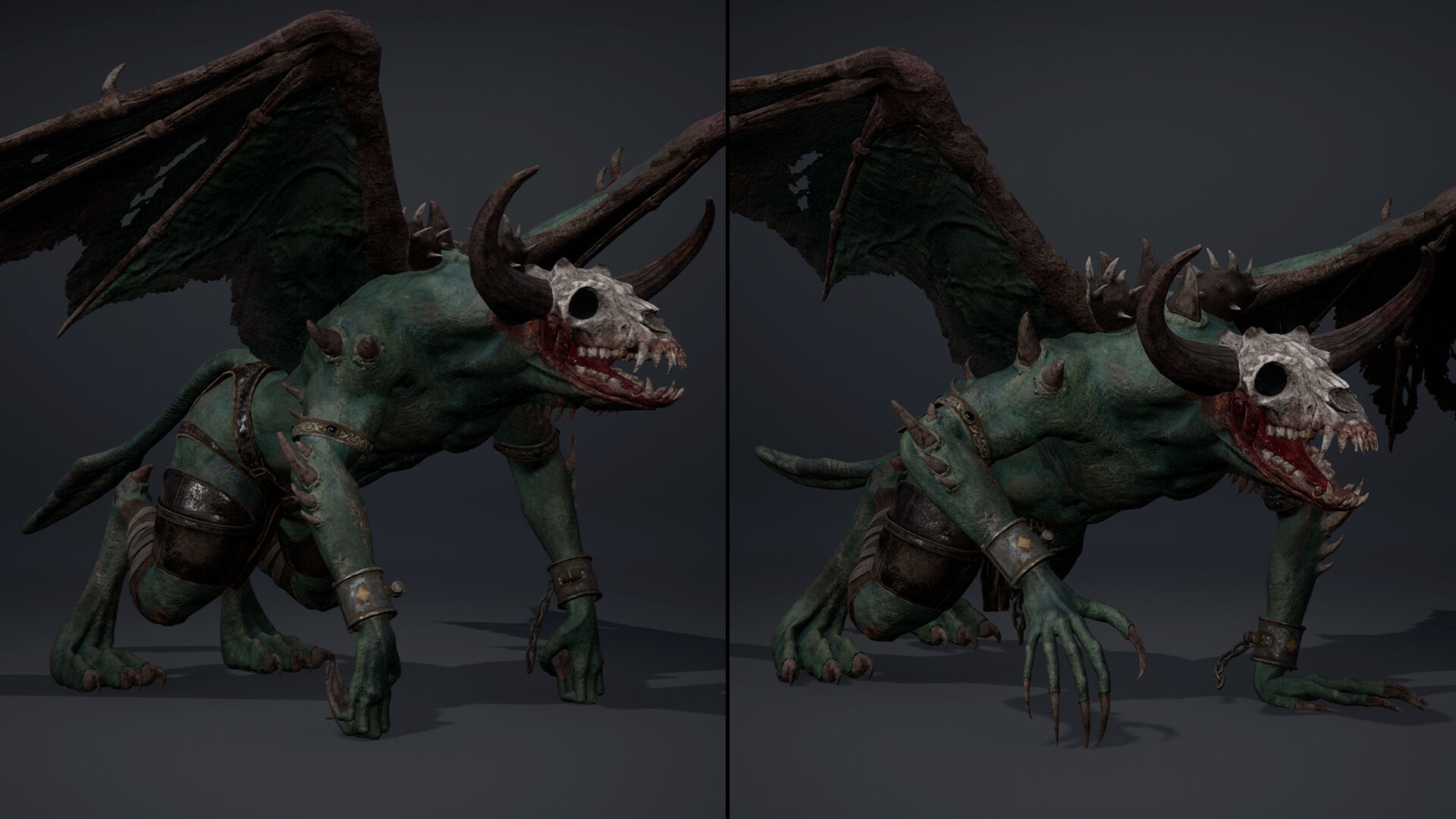 Bloodmoon Low-poly 3D model_23