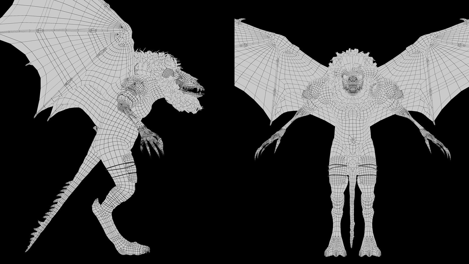 Bloodmoon Low-poly 3D model_43