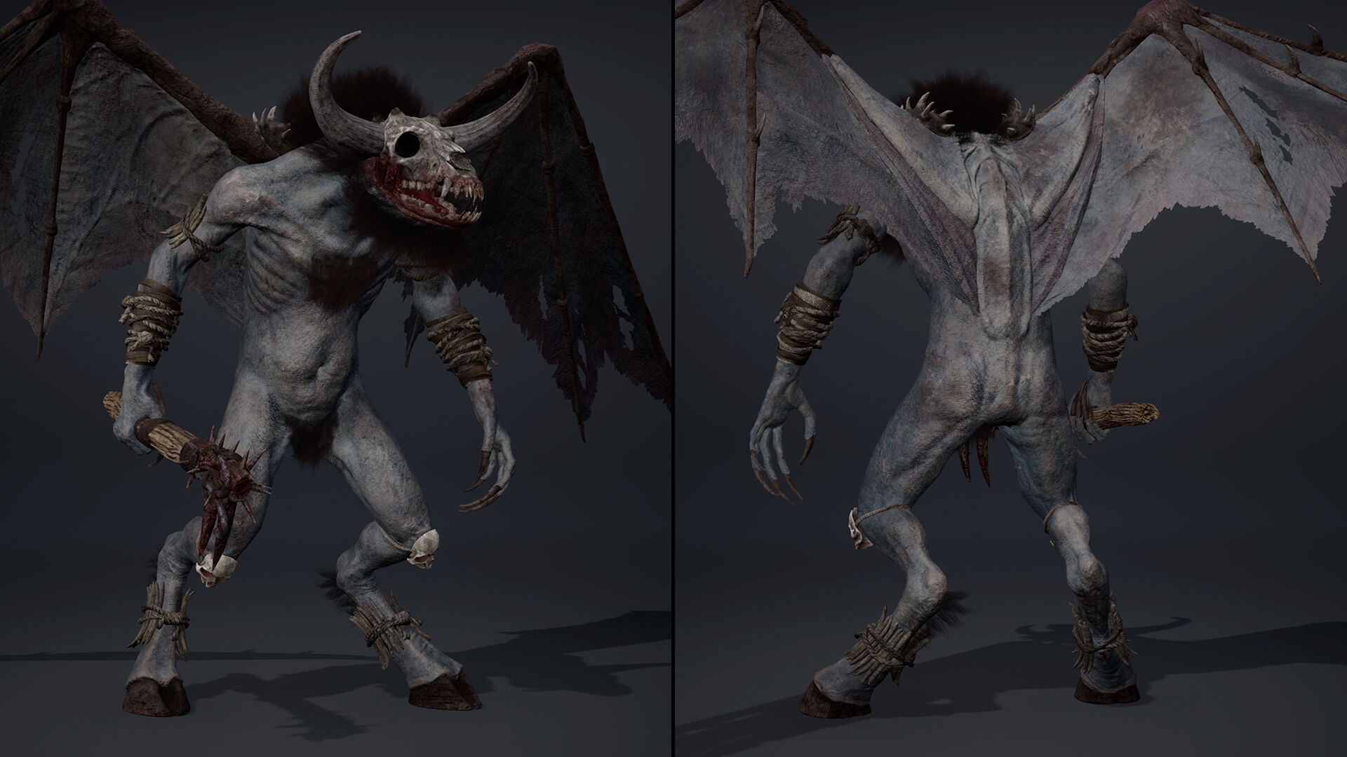 Bloodmoon Low-poly 3D model_25