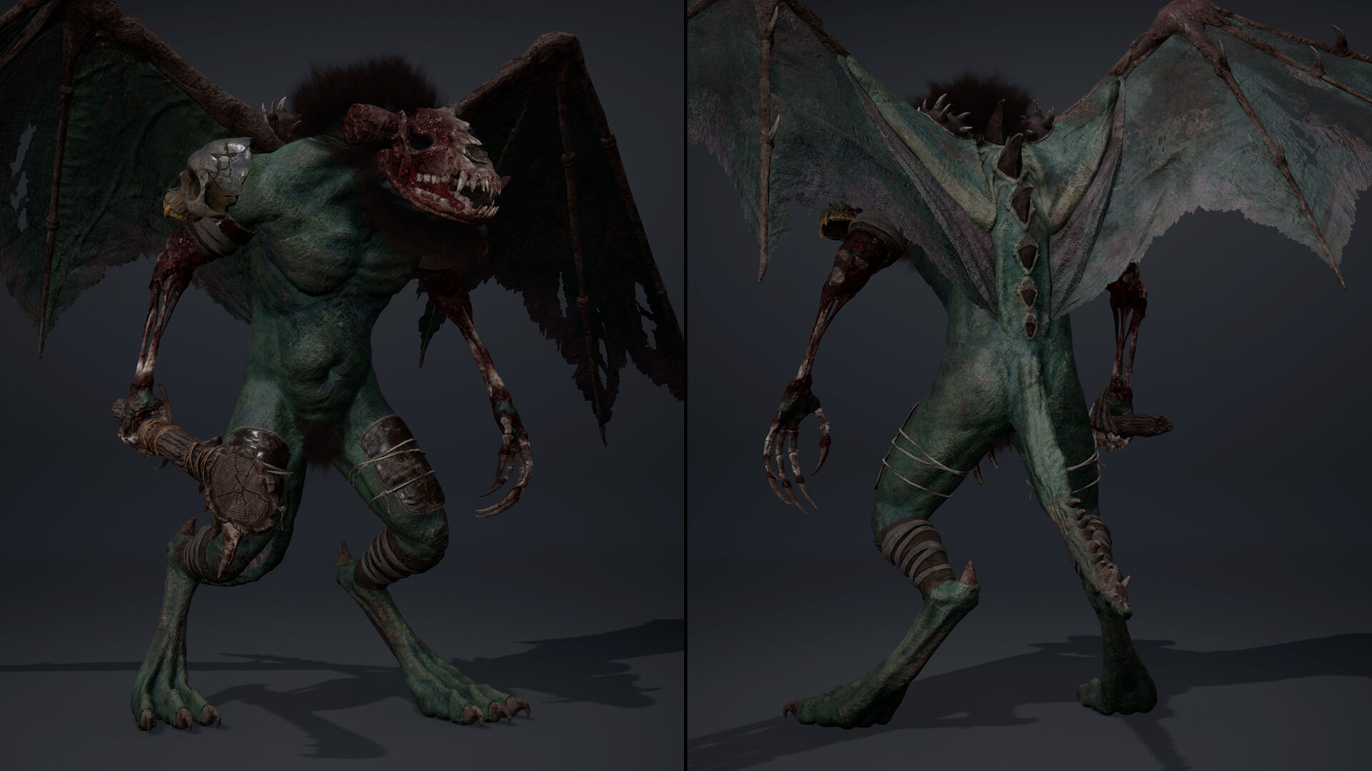 Bloodmoon Low-poly 3D model_34