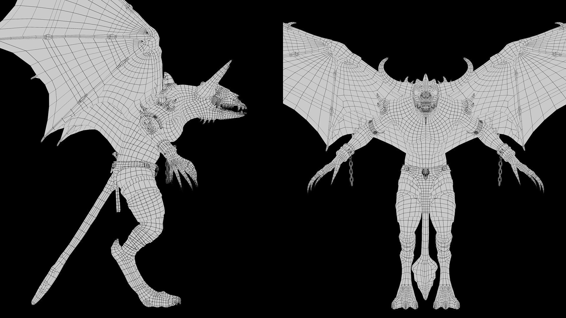 Bloodmoon Low-poly 3D model_44