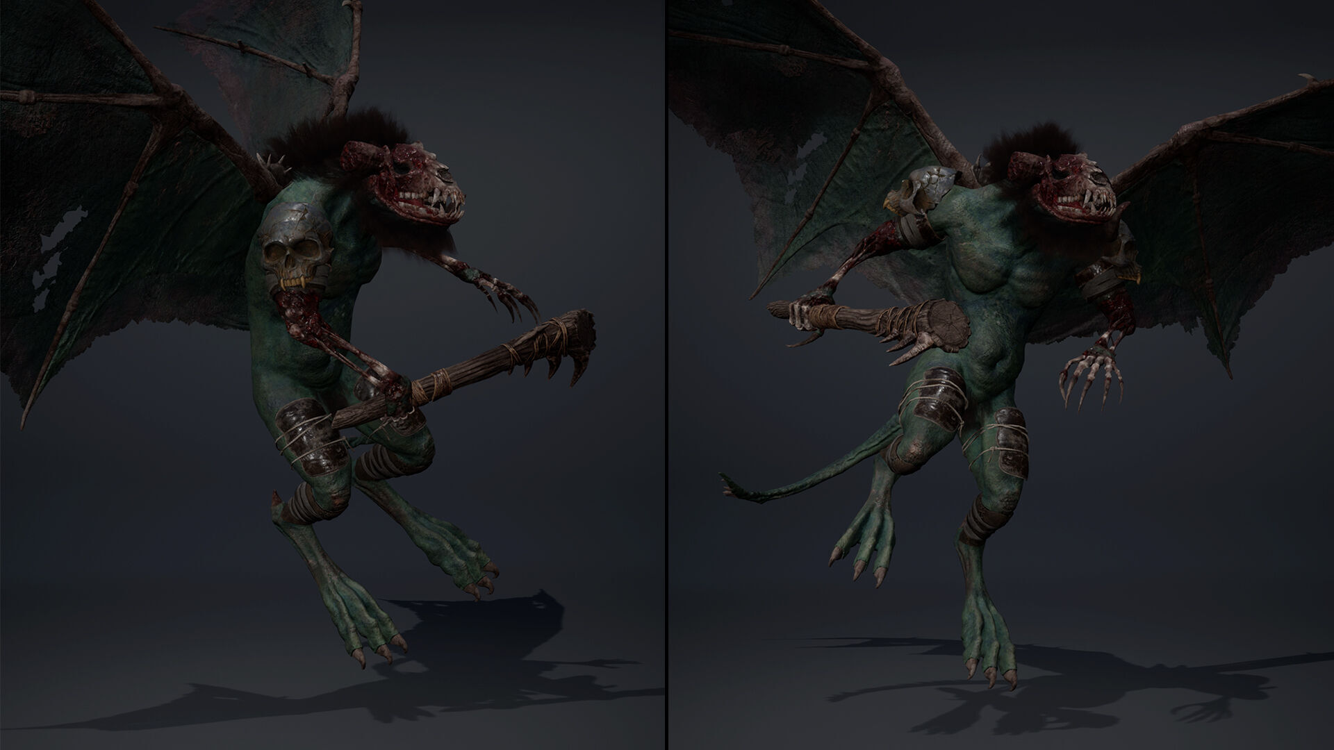 Bloodmoon Low-poly 3D model_36