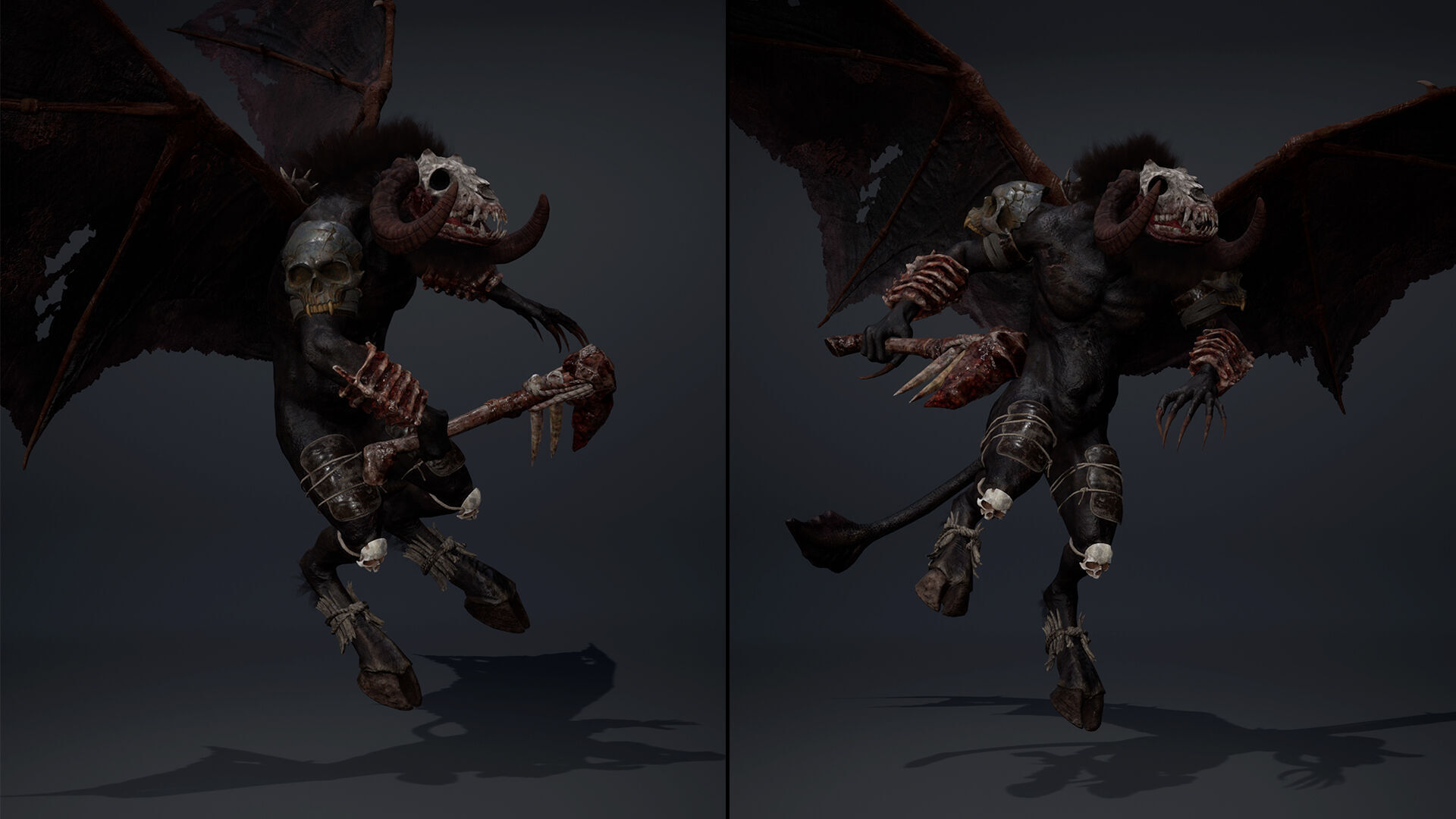 Bloodmoon Low-poly 3D model_29