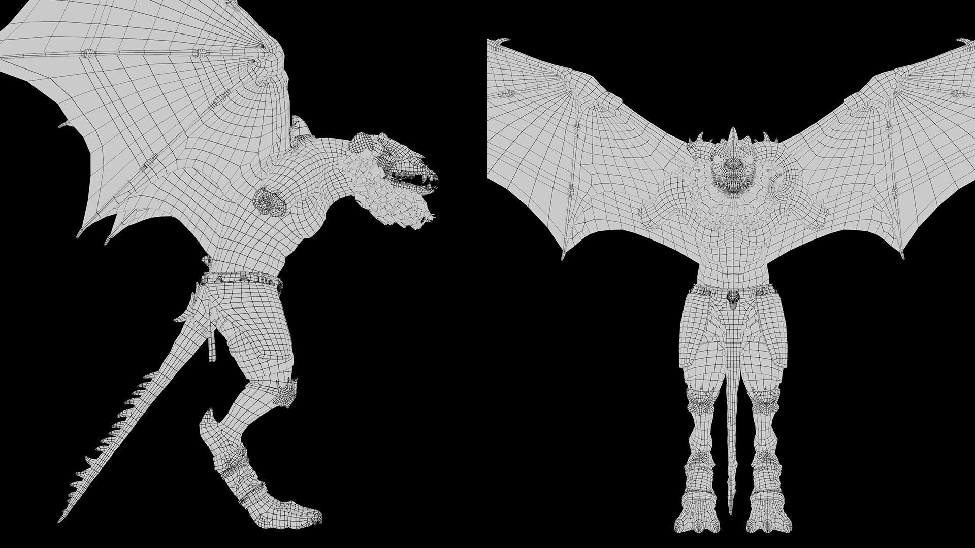 Bloodmoon Low-poly 3D model_39