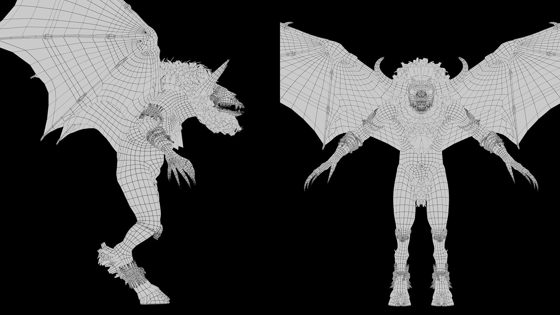 Bloodmoon Low-poly 3D model_46