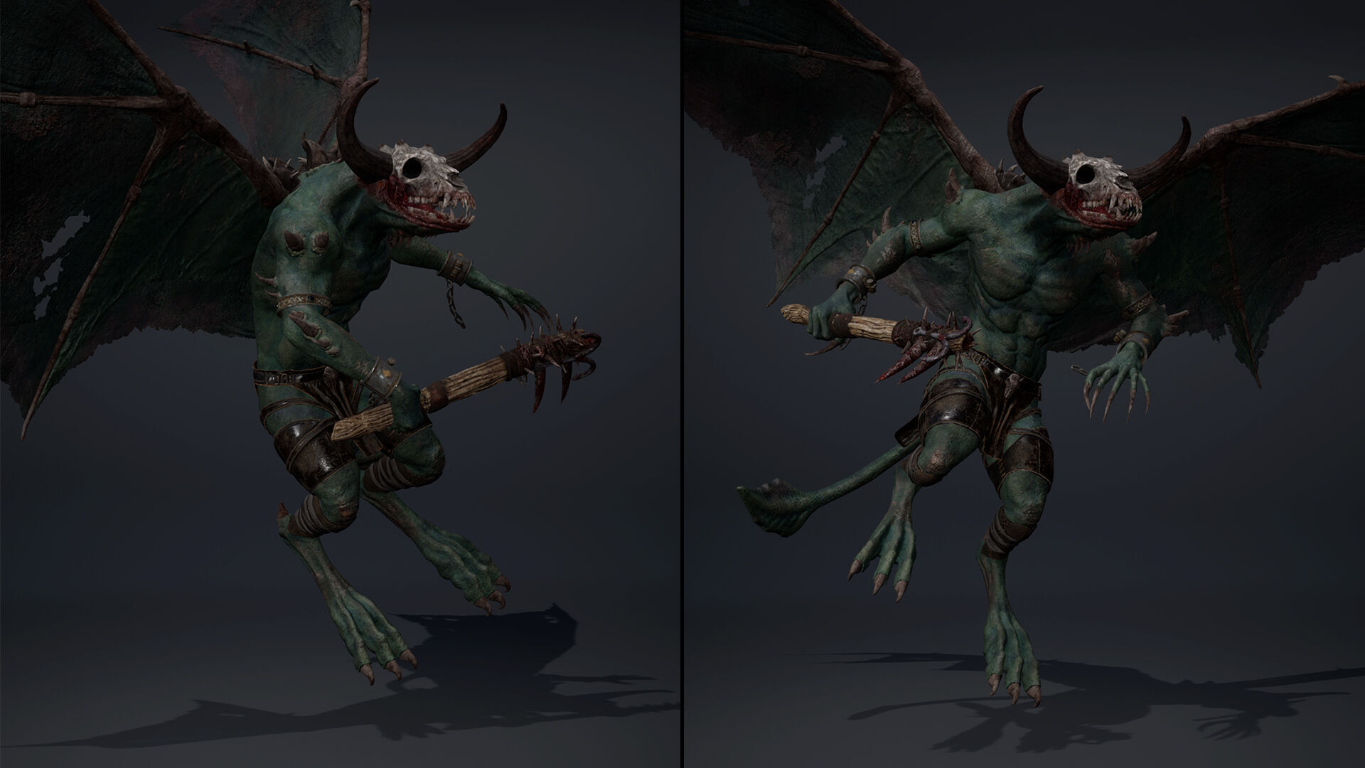 Bloodmoon Low-poly 3D model_22