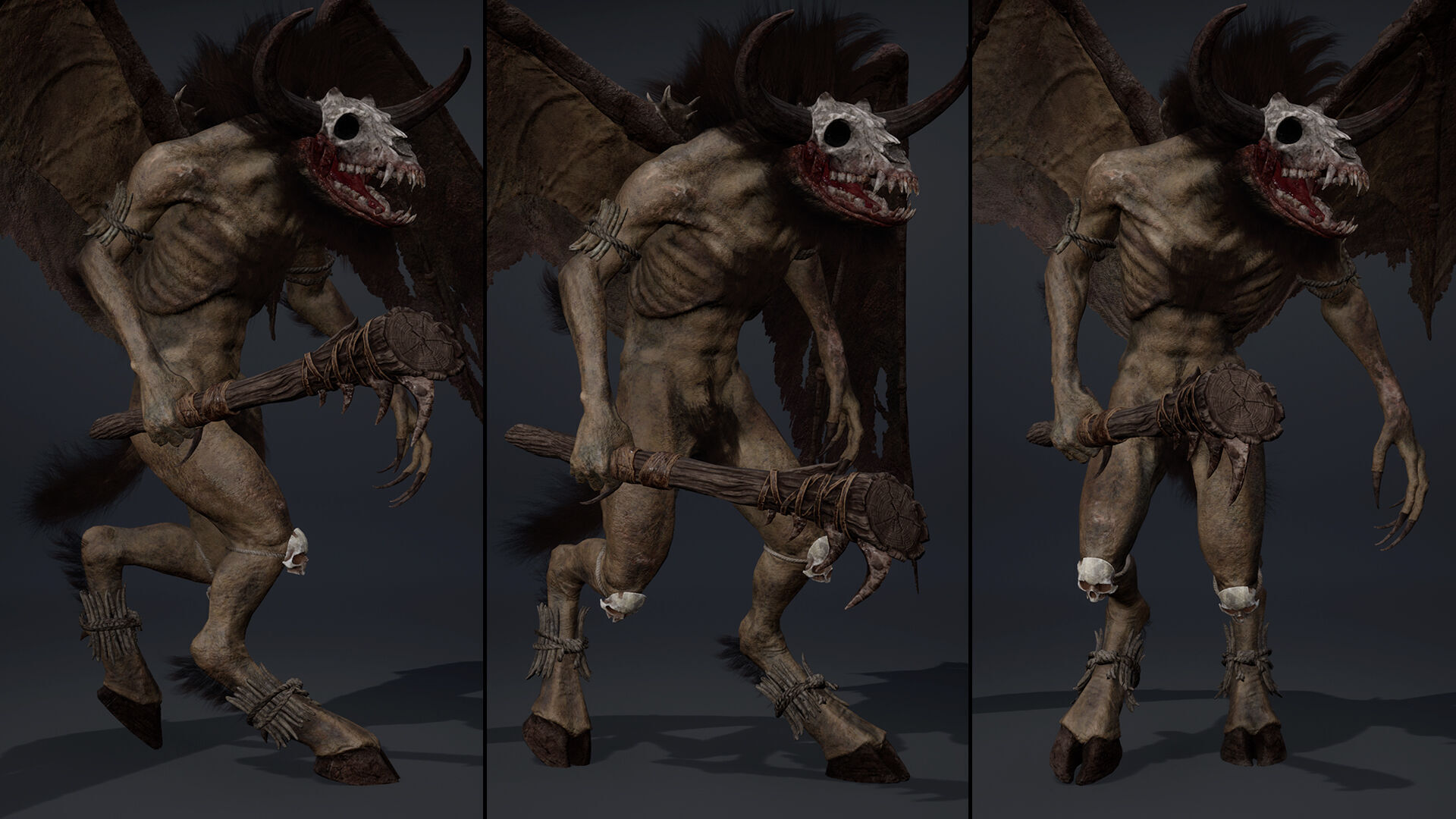 Bloodmoon Low-poly 3D model_14