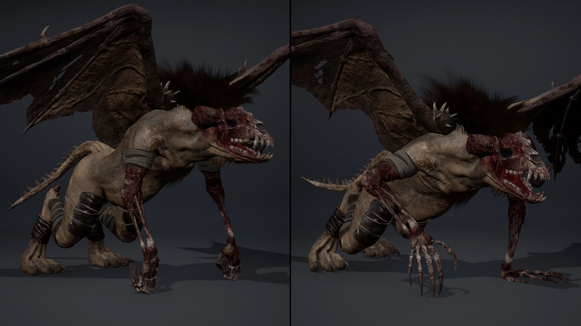 Bloodmoon Low-poly 3D model_33