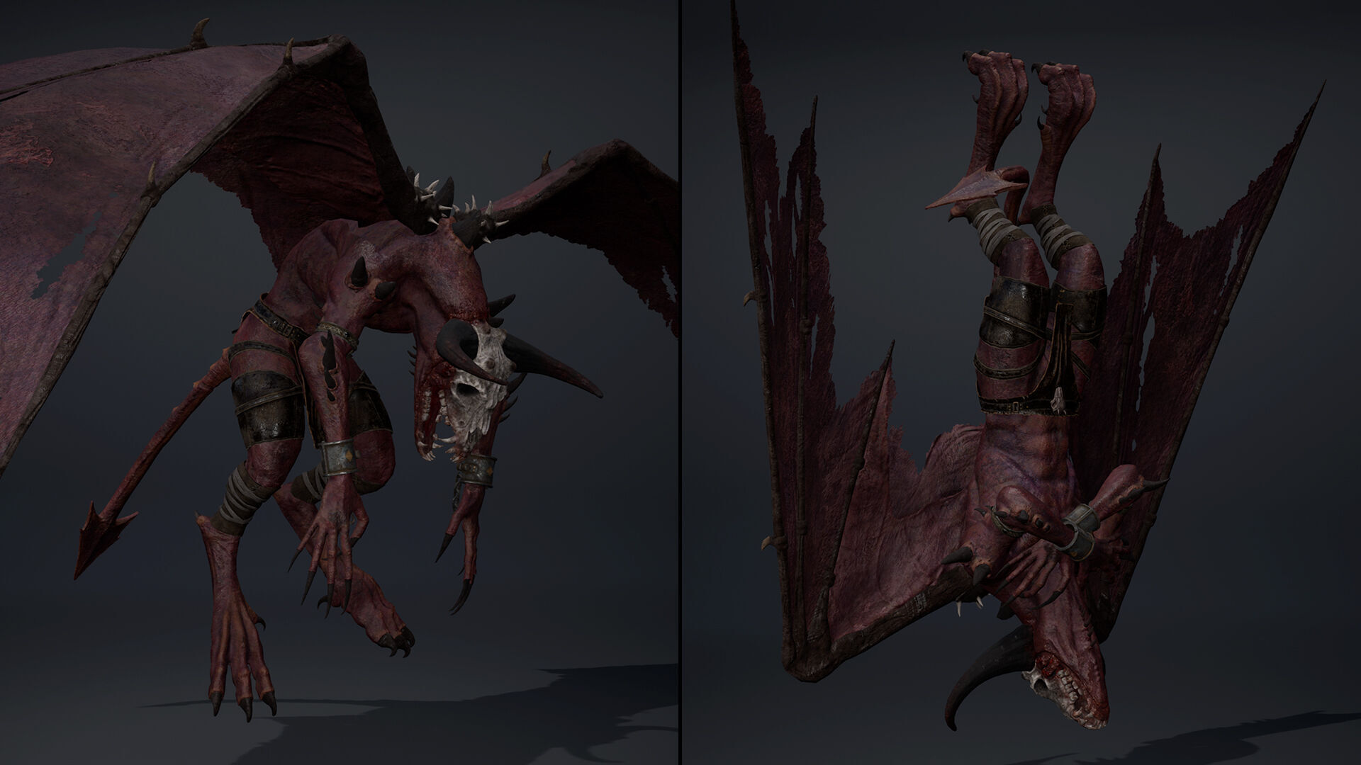 Bloodmoon Low-poly 3D model_17