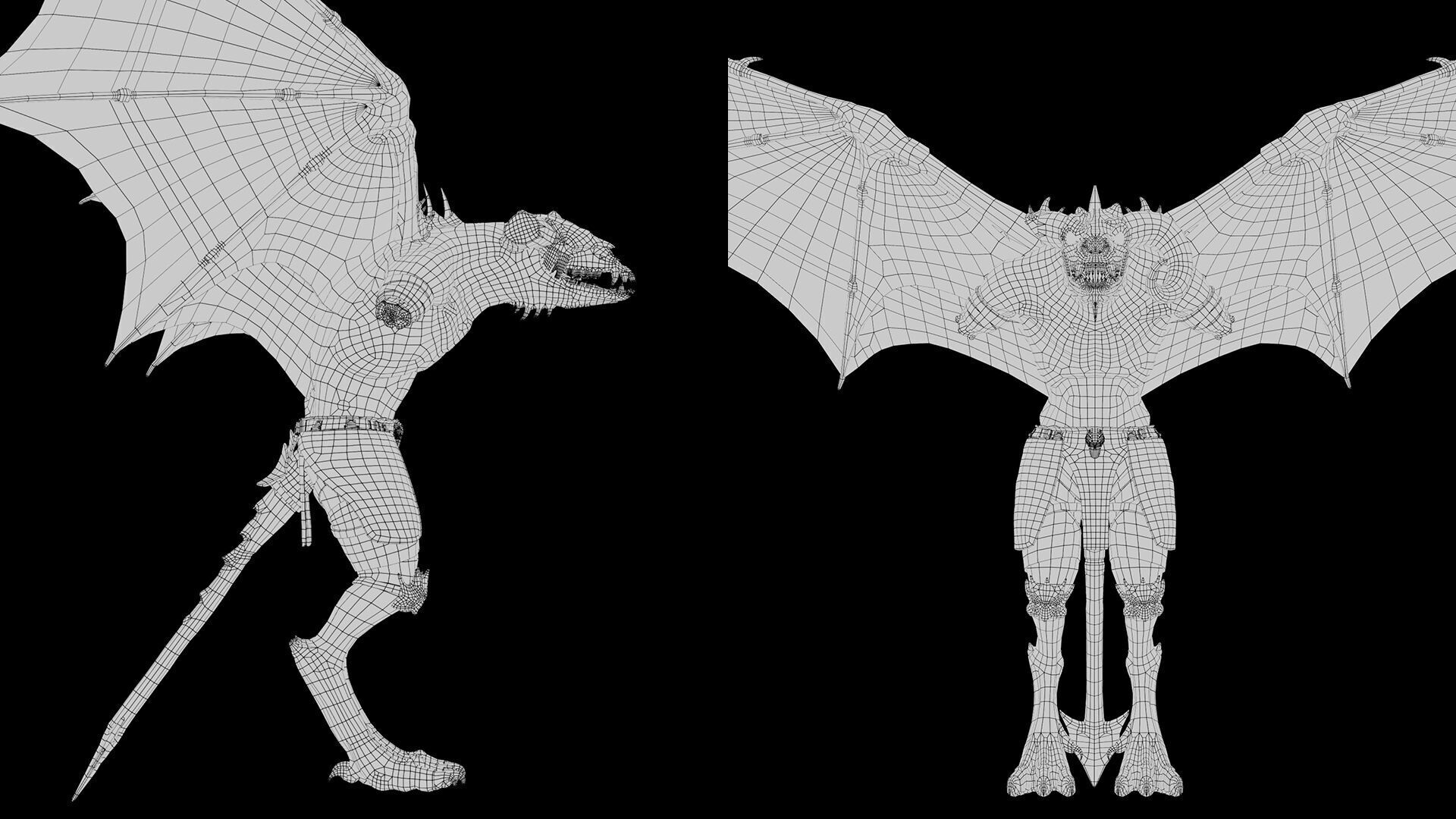 Bloodmoon Low-poly 3D model_40