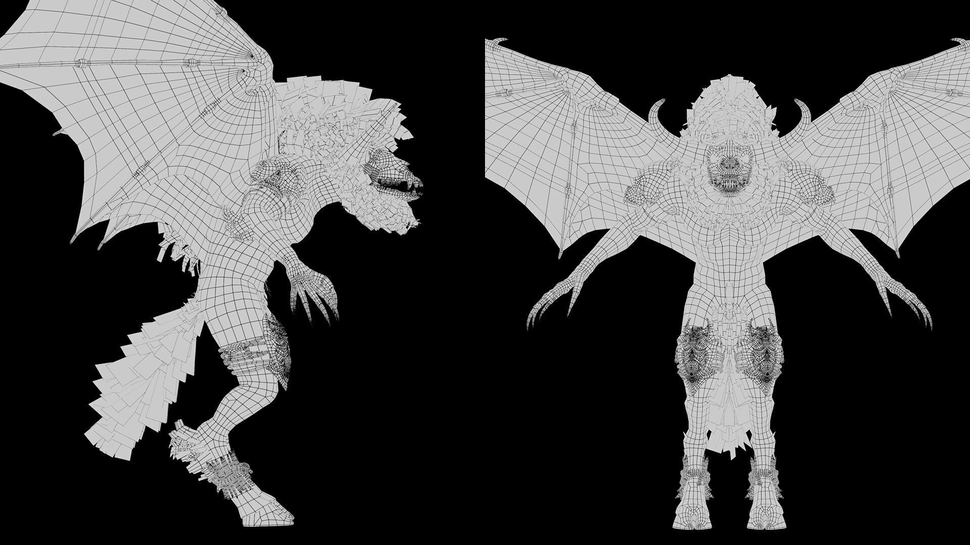 Bloodmoon Low-poly 3D model_41