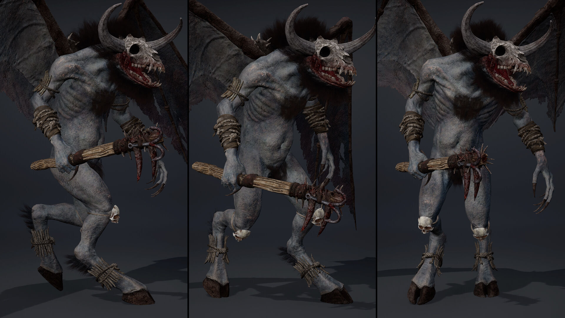 Bloodmoon Low-poly 3D model_27