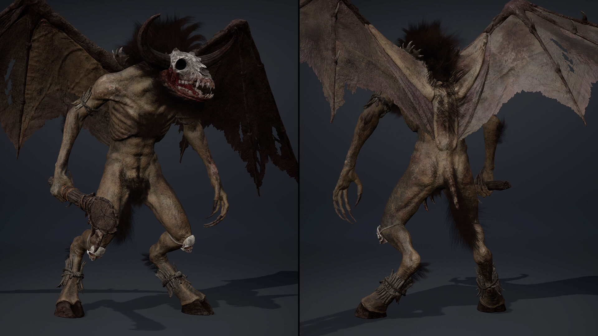 Bloodmoon Low-poly 3D model_13