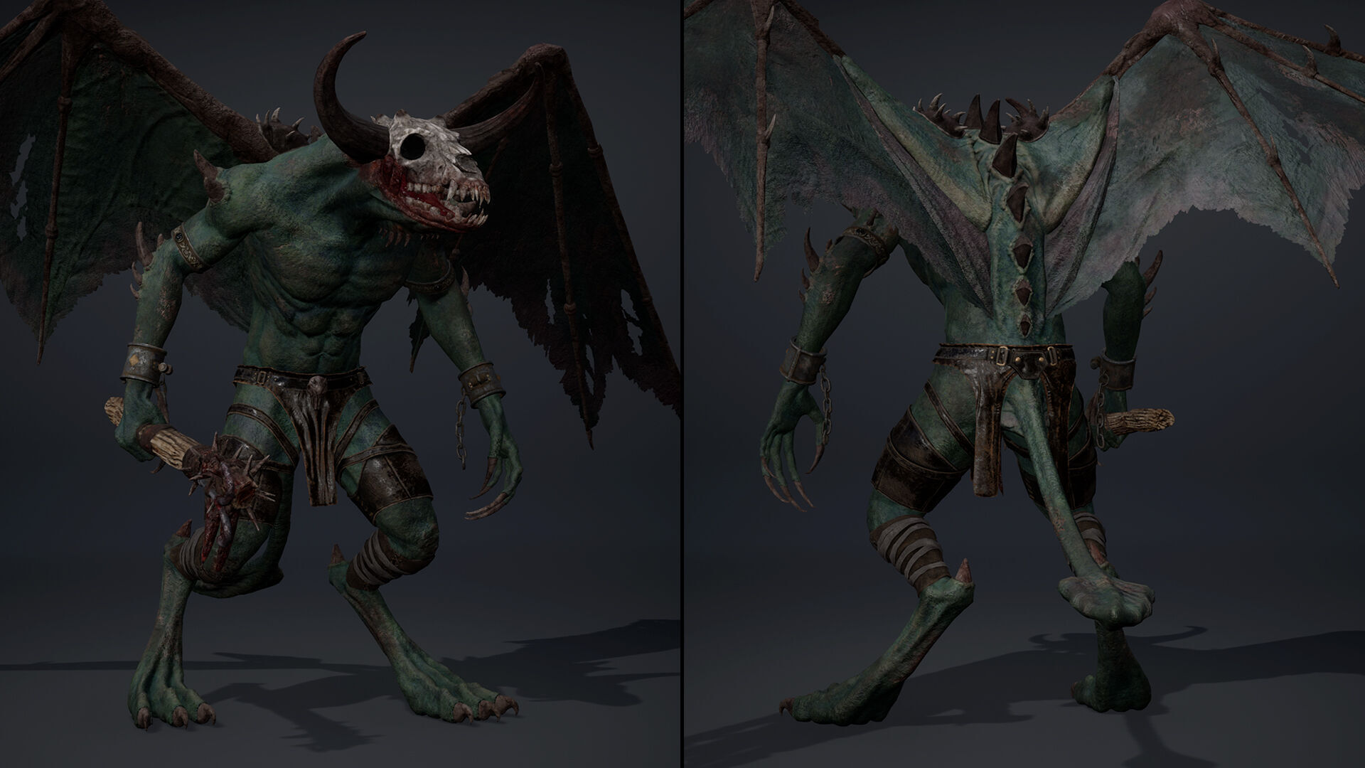 Bloodmoon Low-poly 3D model_24