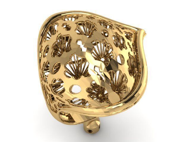 Large selection of rings casting directly 3D print model_94