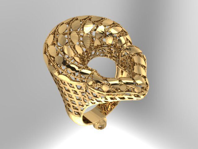 Large selection of rings casting directly 3D print model_7