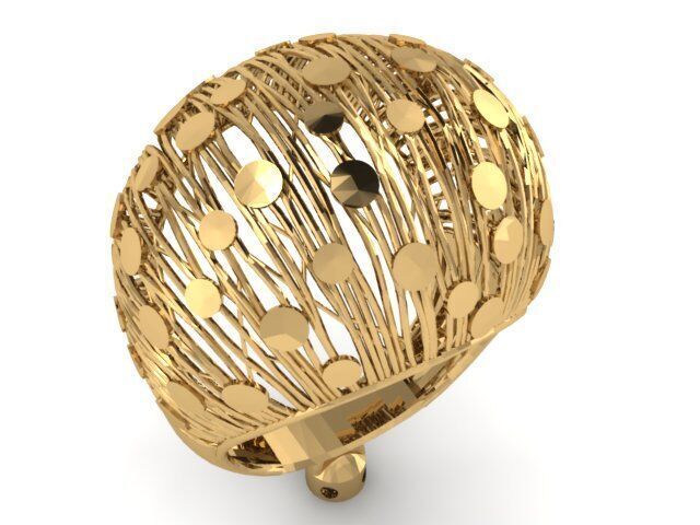 Large selection of rings casting directly 3D print model_136